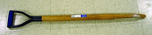 Link Handles Bent Hollowback Shovel/Scoop Handles With Shoulder and Steel D-Grip, 1-1/2" Diameter