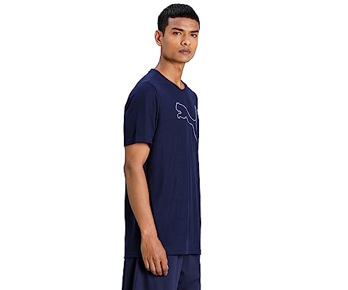 Image of Puma Men's Polyester Regular Fit T-Shirt