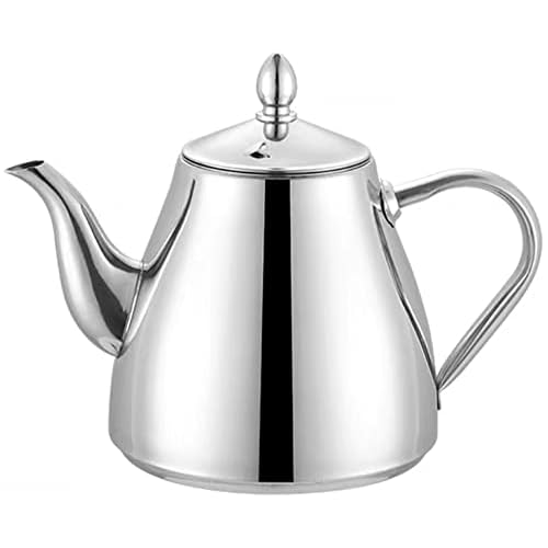 SANQIAHOME Edelstahl-Teekanne Kaffeekanne, 1.5L