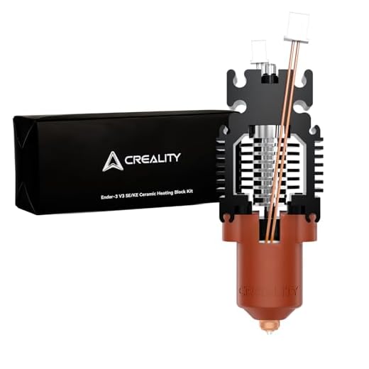 Creality Official Ender 3 V3 SE KE Hotend Upgrades Kit, 3D Printers Ceramic Heating Block with Quick-Swap Nozzle, Supports 300°C High Temperature, 600mm/s High-Speed for Ender 3 V3 SE/Ender 3 V3 KE