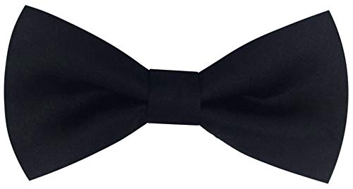 CD Kids Bow Tie | Toddlers Adjustable Bowtie | Accessories for Boys and Girls (Black, Kids)