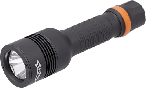 Walther Hunting Flashlight C1 Taschenlampe, 1000 Lumen, Jagd-Taschenlampe mit Weiß- und Rotlicht, inkl. Batterien CR123,Batterieadapter, Holster,...