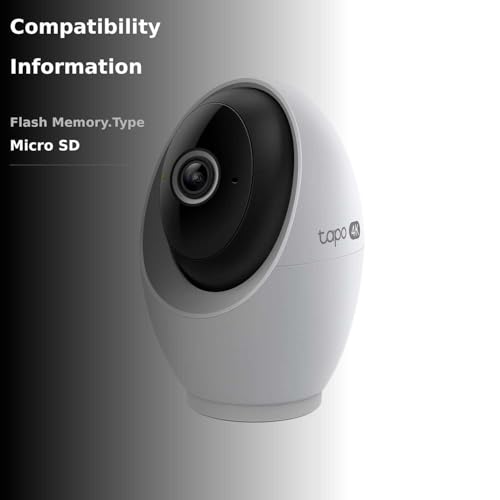 4K Pan and Tilt Indoor Security Camera