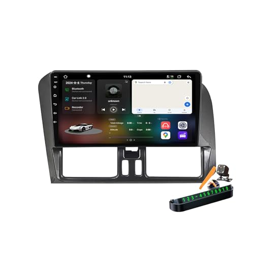 Autoradio 2 Din pour Remplacer le Système d'Origine XC60 2008-2017