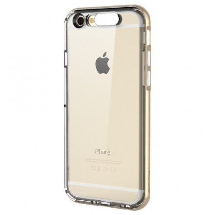 iPhone 6s LED Flashing Case Ultra-thin Illuminating Case Cover - Gold