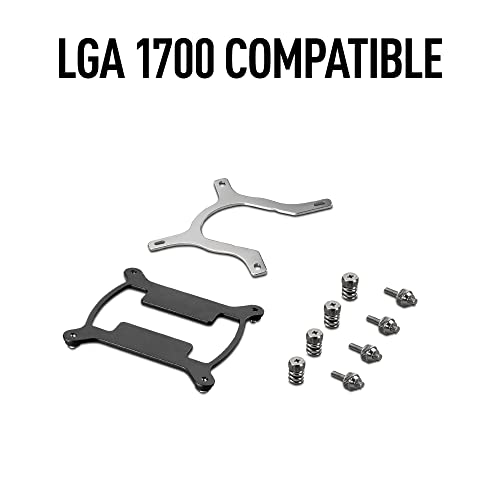 MAG CORELIQUID 240R V2 Kit AIO per raffreddamento ad acqua CPU bianco, testa rotante ARGB Waterblock, pompa radiatore integrata, tubi anti-evaporazione, compatibile con AMD e Intel - Sistema di raffreddamento - Immagine 4