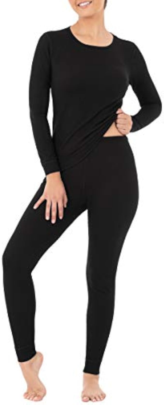 Fruit of the Loom Women's Micro Waffle Premium Thermal Set