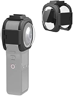 PULUZ Lens Guard Protective Cover Cage for Insta360 ONE RS 1-Inch 360 Edition, with Cold Shop Lens Protector Cage for RS 1-Inch 360 Edition