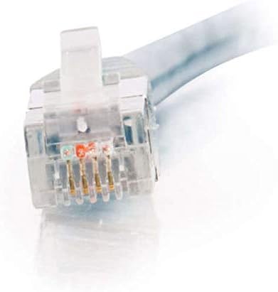 C2G 28723 C2G/Cables to Go RJ11 High-speed Internet Modem Ethernet Network Cable (25 Feet ), Gray
