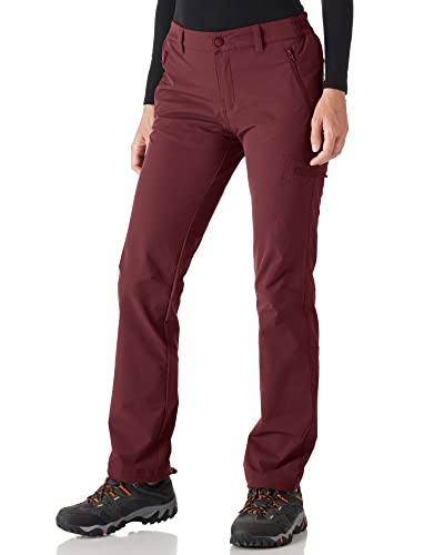 Pantalon de randonnée cargo femme rouge 34 court Outdoor Ventures