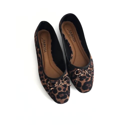 LUMINOSA Women’s Modern Cutout Flats