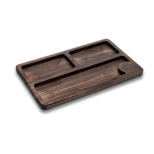 Bandeja Multiusos de Madera – para Aperitivos, Decoración o Vaciabolsillos | Ideal para Frutas, Snacks o Llaves | Diseño Estético y Funcional | MM WOODDESIGN