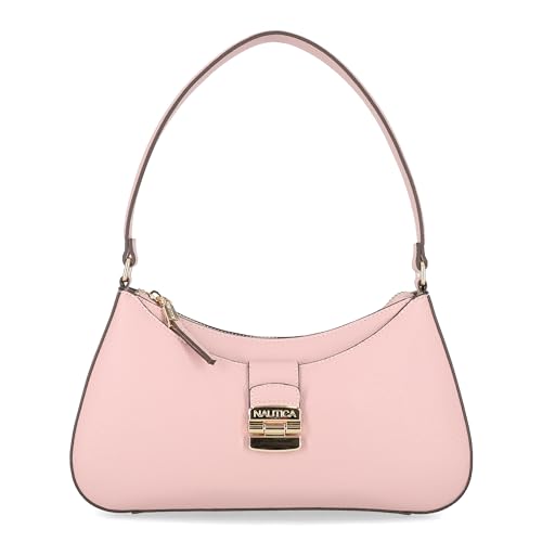 Image of Nautica Voyager Hobo Bag for Women, Vegan Leather Women's Purse, Large Shoulder Handbag with Zipper Closure