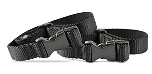 NaturepetsBark Collar Extra Strap Replacement Strap Nylon Belt for All Vibrating and Static Shock Anti Bark Training Collars for Dogs (Replacement Collar Only) (2 Collars)