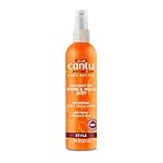 Cantu Coconut Oil Shine & Hold Mist with Shea Butter for Natural Hair, 8 fl oz