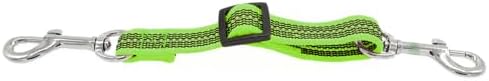 Herm. Sprenger Prong Collar Safety Clip with Reflective Stripes 6"-8" - Pack of 1 Dog Leash Safety Strap - Enhanced Durability for Secure Leash Connection - Ideal for Safe Walk and Training (Green) image 3