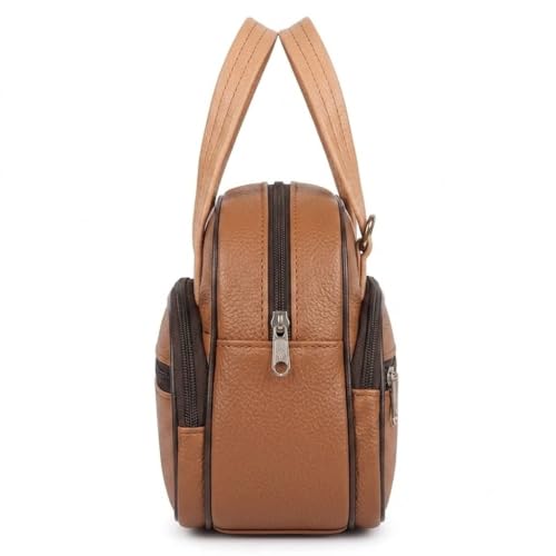 Image of Women's Stylish Trendy Leather Mini Handbag - Fashionable, Compact Purse for Casual and Formal Occasions