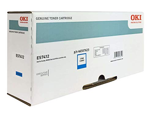 OKI TONER-C-ES7412 46507623, 11500 Pages, Cyan, 46507623 (46507623, 11500 Pages, Cyan, 1 pc(s))