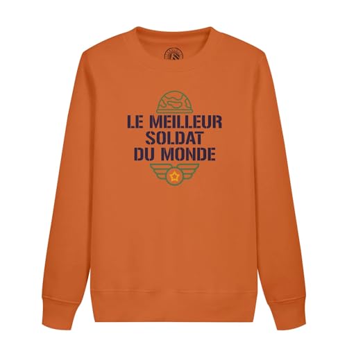 Sweatshirt enfant le meilleur soldat pour jouer dehors en automne