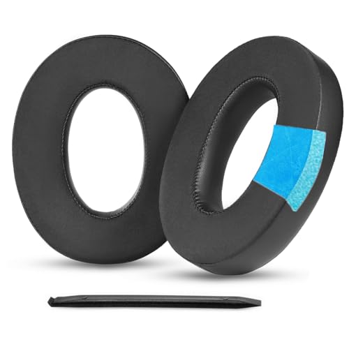 Repuesto Cooling Gel Earpads compatible con audífonos Sennheiser HD650, HD660 S, HD6XX, HD 660S2, HD600, HD58X, HD580, HD565, HD545, HD535 con espuma de memoria de alta densidad y tela de seda fría miniatura 1