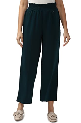 Image of Van Heusen Women High Rise Regular Fit Casual Pants