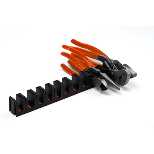 Modular Plier Organizers Kit | Magnetic Plier Holder for Toolbox Drawer | Tool Storage Organizer for Professional & DIY Mechanics | Organize Tools for Fast Accountability - 1 Kit