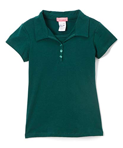 iGirlDress Girl's School Uniform Polo Shirt Short Sleeve