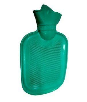 Pick 'N' Save New Rubber Bottle Cold Hot Water Bag Body Heat Massage Pain Relaxing Treatment Color Random Material Rubber 1 Pcs Small)