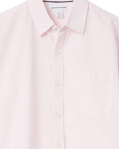 Image of Amazon Essentials Men's Regular-Fit Long-Sleeve Casual Poplin Shirt, Button Front, Business Casual, Collared