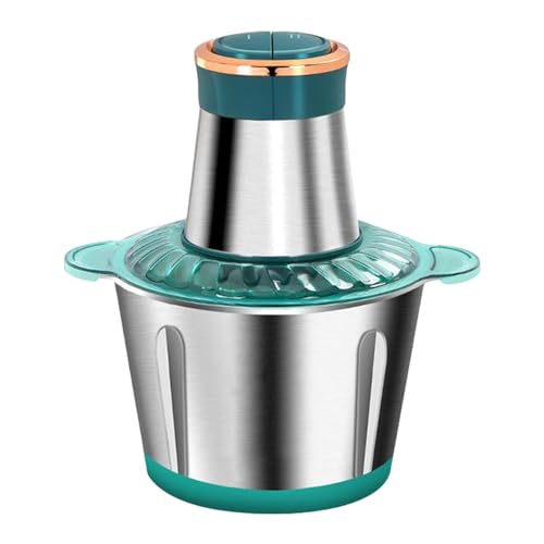 Picadora de carne de acero inoxidable - Robot de cocina de gran capacidad, picadora de carne de cocina sostenible | Pequeños electrodomésticos, Picadora de carne doméstica para ajo, chiles, la
