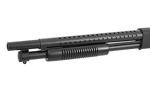 AGM MP003A Escopeta 6mm Bolas Cargador 14 Negro Plástico Muelle