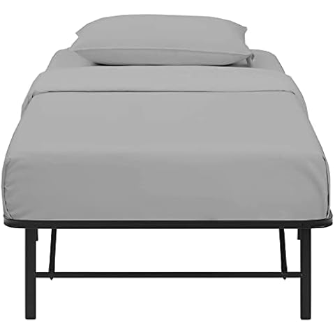 Cot Size Sheet Sets Rv Bunk Bed Sheets 30"X75" Sheet Set -9 Inch Deep Pocket Mattress Sheets-Fitted Cot Sheet Set Perfect for Narrow/Cot Size/Rv Bunk/Guest Bed Replacement/Camping 4(PCs) - Light Grey Cover