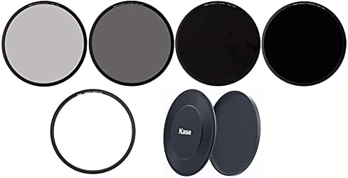 Kase Wolverine 112mm Pro ND Stack Cap Kit Magnetic Shockproof Tempered Optical Glass Filter Includes Magnetic CPL ND8 ND64 ND1000 Lens Cap & Case 112 Ideal for Nikon NIKKOR Z 14-24mm f/2.8 S Lens