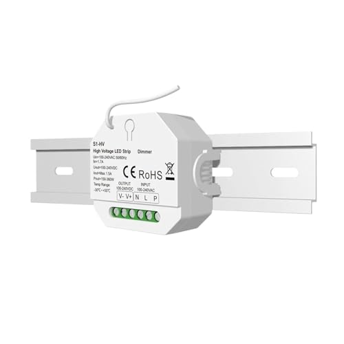 Variateur LED Haute Tension 230V Contrôleur Rail S1-HV R11