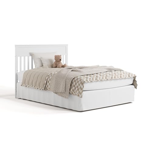 Image of Graco Shiloh 5-in-1 Convertible Crib with Drawer - GREENGUARD Gold Certified Baby Crib Crafted from Wood, Converts to Toddler Bed, Daybed, and Full-Size Bed, White