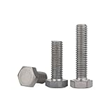 M1,6 M2,5 M3 M4 M5 M6 M8 M10 M12 M20 Titan GR5 Sechskantschrauben Sechskantschrauben (1,M10 x 35mm)