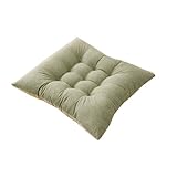 Doux et confortable : le coussin de chaise est doux et respirant pour s'asseoir, vous offrant un meilleur confort et réduisant le stress corporel. Conçu avec des attaches antidérapantes et des particules, ce qui empêche le coussin de glisser fréquemment pendant l'utilisation. Positionnement des coutures, uniformément réparti, empêche la déformation, et peut maintenir le confort même lorsque vous êtes assis pendant une longue période.