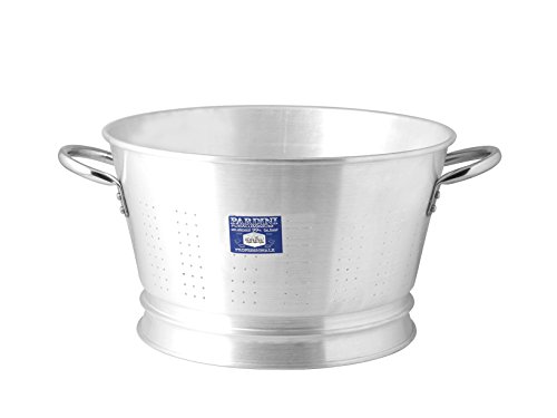 Pardini Omnia colador cónico con Base, Aluminio, Gris, 32 cm