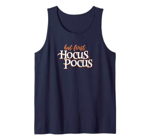 Top Hocus Pocus But First de algodon comodo contra el calor de entretiempo