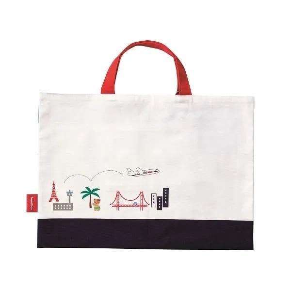 ファミリア JAL オリジナル レッスンバッグ レッスントートバッグ JAL機内販売 限定 ファミリア JALオリジナル レッスンバッグ - 製品詳細