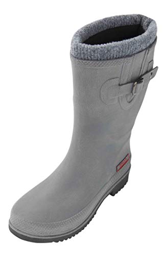 DOGGO Unisex-Erwachsene Lotte Winter Gummistiefel, Grau, 37 EU