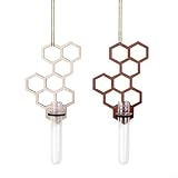 Photo Gallery floweringbeter set di vasi in legno per provette, decorativo, supporto creativo per piante, per casa, ufficio, balcone, decorazione, 2 pezzi Photo Gallery floweringbeter set di vasi in legno per provette, decorativo, supporto creativo per piante, per casa, ufficio, balcone, decorazione, 2 pezzi