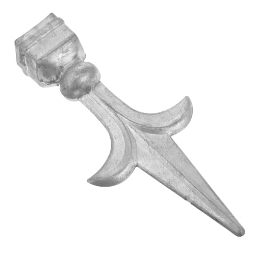 Abaodam Zaunspitzen Metall Zaunzubehör Dekorative Zaunaufsätze Gartendekoration Robust Einfach Montierbar