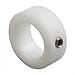 Climax Metal NC-031 Shaft Collar, Nylon, One Piece, Set Screw Style, 5/16" ID, 5/8" OD, 3/8" Wide, With 10-32 x 3/16 Set Screw