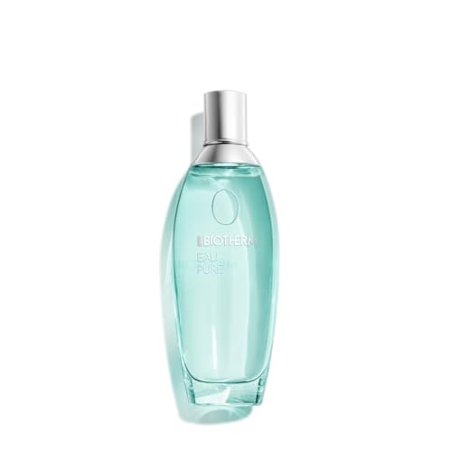 BIOTHERM Eau Pure, Acqua Profumata Rivitalizzante, Arricchita con Oli Essenziali di Salvia, Lime e Kiwi, Eau de Toilette 100 ml