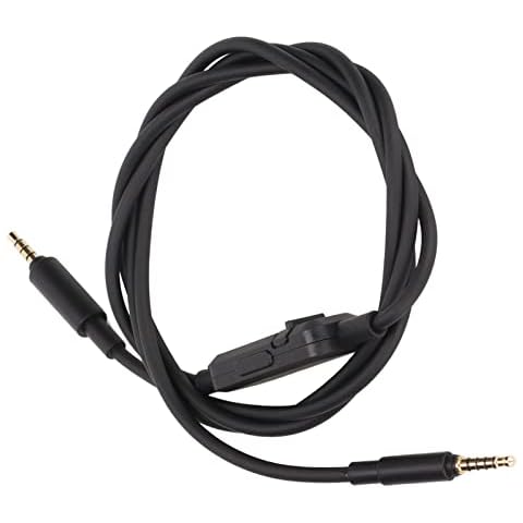 CCYLEZ 1.3m / 4.3ft Headset Cable,Replacement Headphone Cord With wire control function,Audio Extension Cable for Beyerdynamic MMX 300 2nd Gen Cover