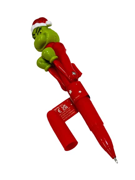 Divas World Christmas Grinch Santa Claus Ballpoint Pens-Boxing Pens Punching Pens for School Office Home great party gifts - Image 4
