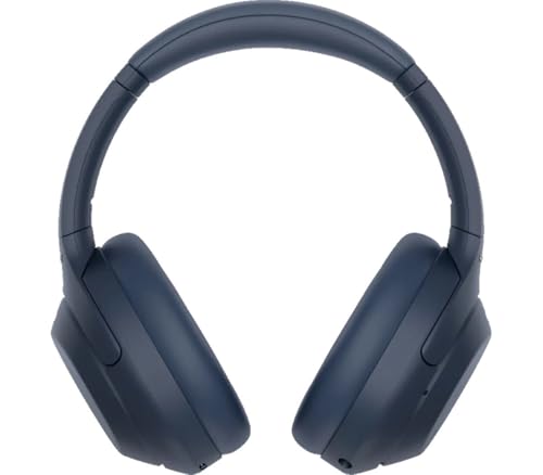 Sony WH-1000XM4 kabellose Bluetooth Noise Cancelling Kopfhörer (30h Akku, Touch Sensor, Schnellladefunktion, optimiert für Amazon Alexa, Headset mit Mikrofon) Midnight Blue