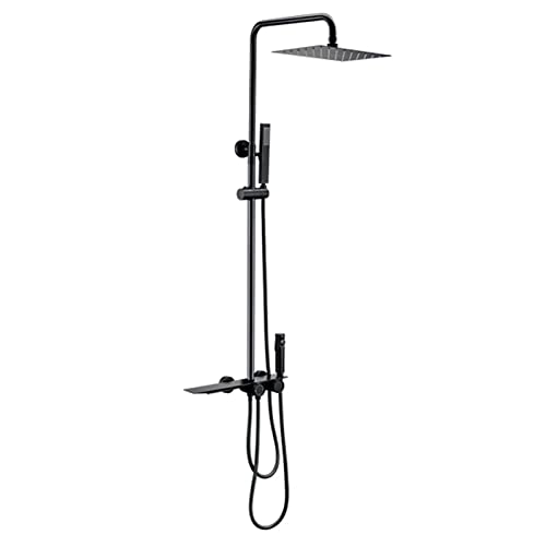 Ensemble de douche thermostatique anti-brûlure avec affichage LED et barre réglable Krom A