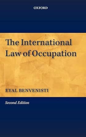 The International Law of Occupation 2nd Edition book cover